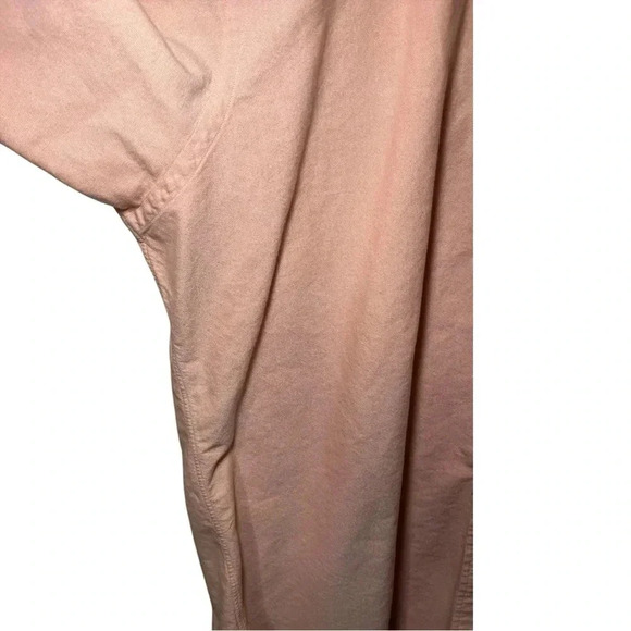 Ralph Lauren Yarmouth Cotton Long Sleeve Button Down Shirt Peach Color Pastel - Picture 4 of 8